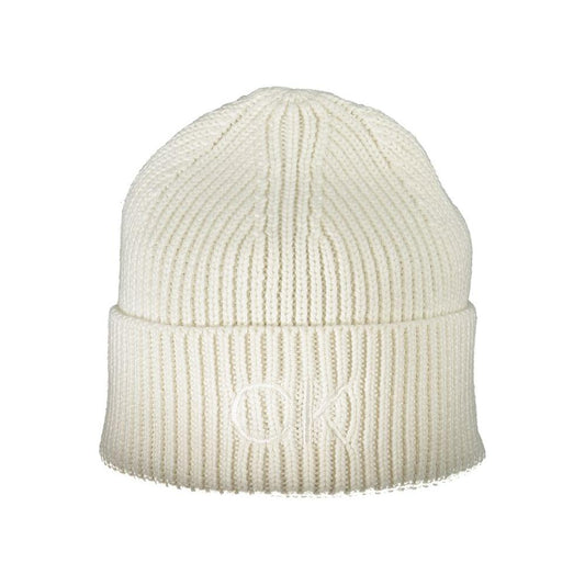 Calvin Klein Elegant Embroidered Organic Cotton Hat Calvin Klein