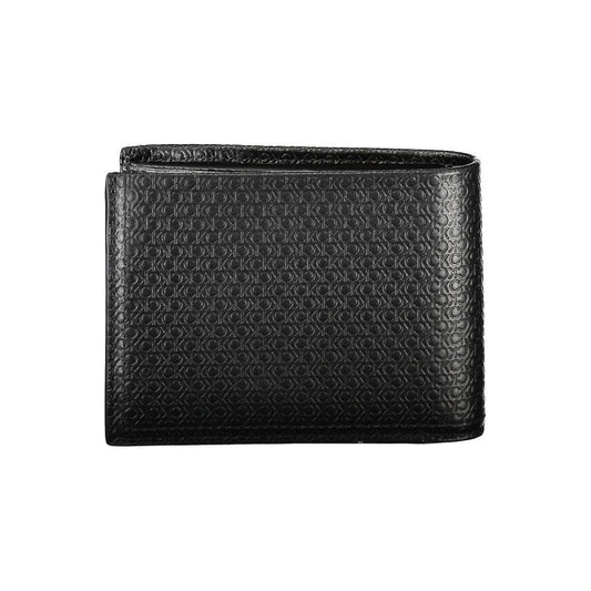 Calvin Klein Sleek Black Leather Bifold Wallet with RFID Block Calvin Klein