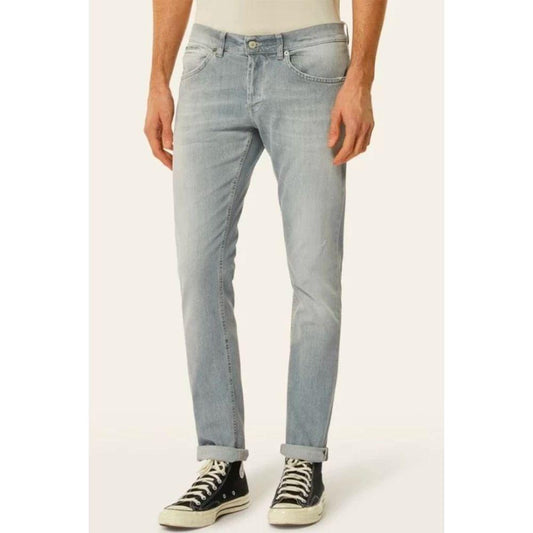 Dondup Sleek Stretch Gray Denim for Men Dondup