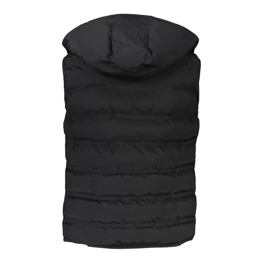 Harmont & Blaine Sleeveless Hooded Black Jacket Harmont & Blaine