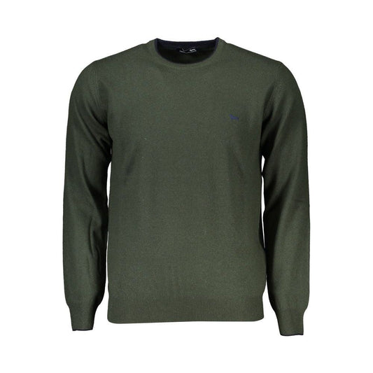 Harmont & Blaine Chic Green Crew Neck Designer Sweater Harmont & Blaine