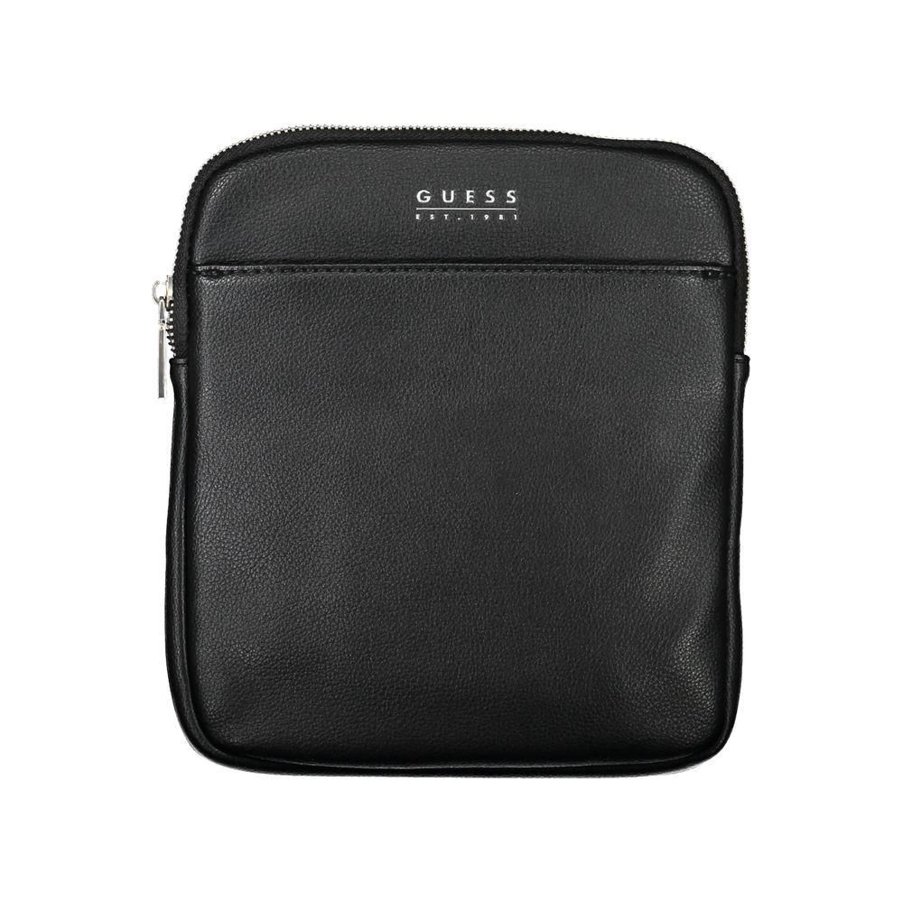 Guess Jeans Sleek Men's Black Shoulder Bag Guess Jeans