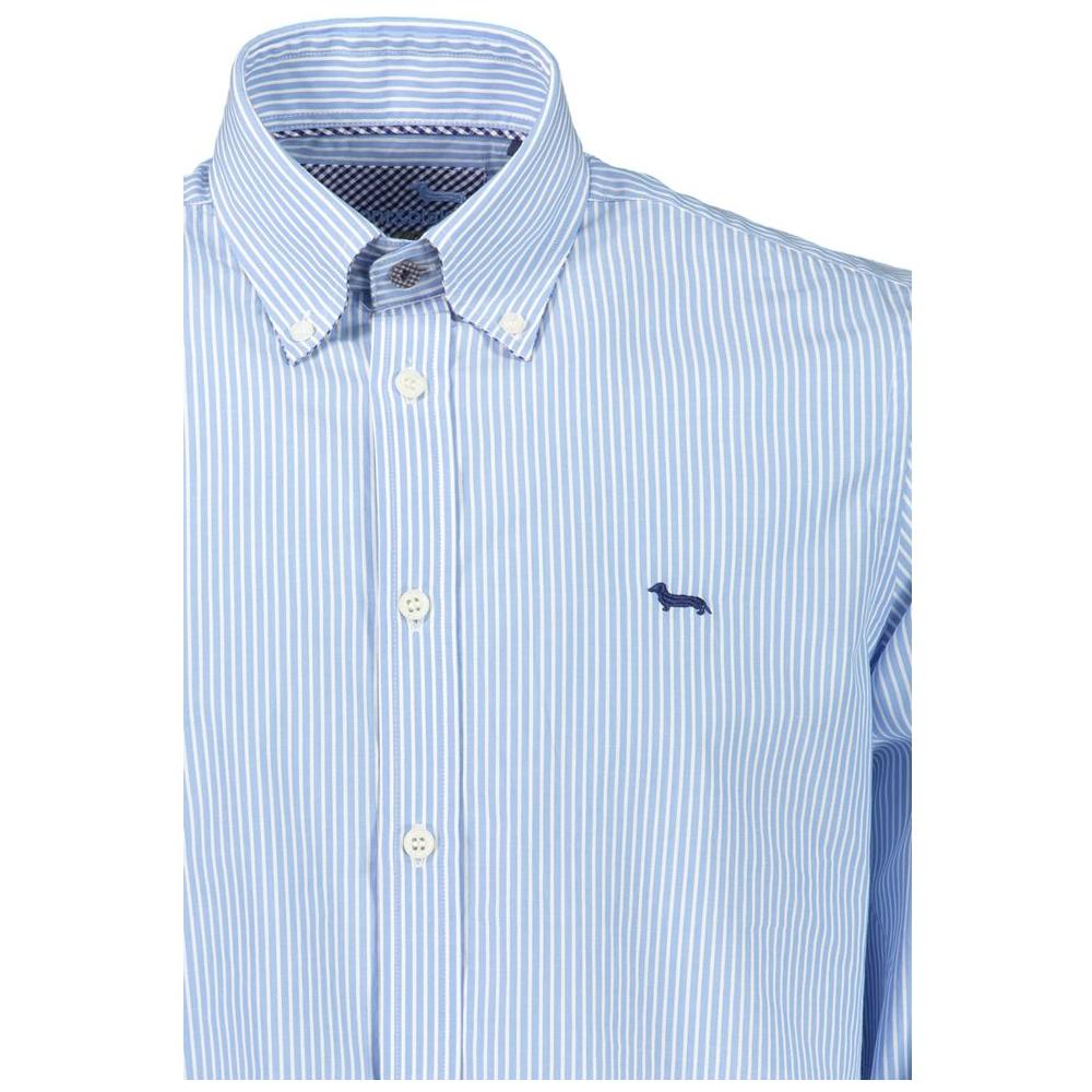 Harmont & Blaine Elegant Striped Button-Down Cotton Shirt Harmont & Blaine