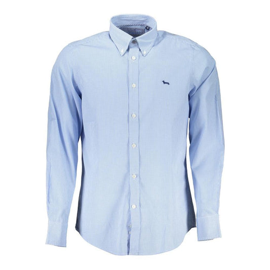 Harmont & Blaine Elegant Light Blue Long Sleeve Cotton Shirt Harmont & Blaine