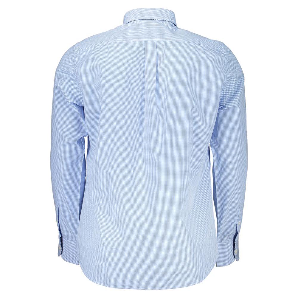 Harmont & Blaine Elegant Light Blue Long Sleeve Cotton Shirt Harmont & Blaine