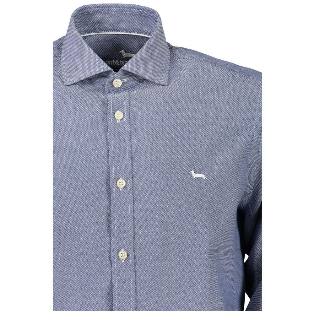 Harmont & Blaine Elegant Organic Cotton Long Sleeve Men's Shirt Harmont & Blaine