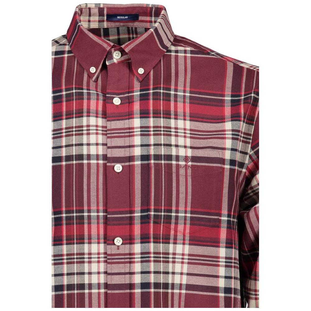 Gant Elegant Pink Button-Down Men's Shirt Gant