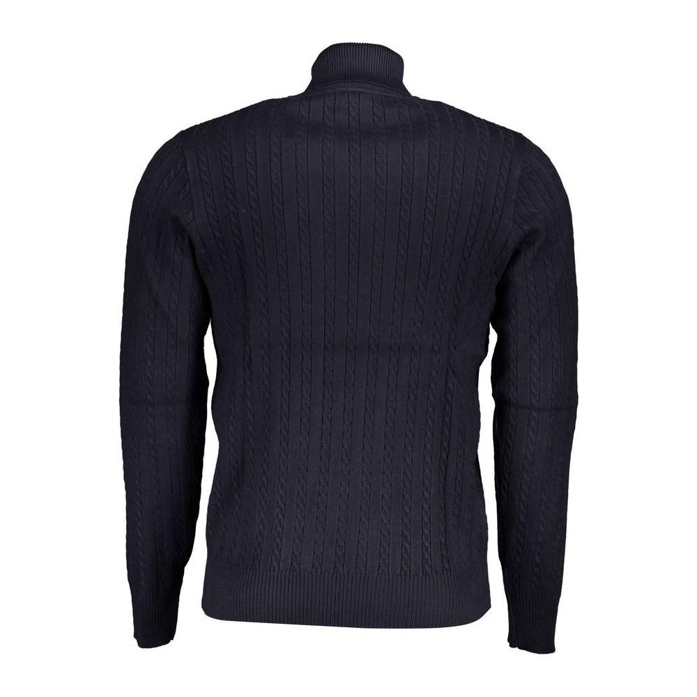 U.S. Grand Polo Elegant Turtleneck Twisted Neck Sweater