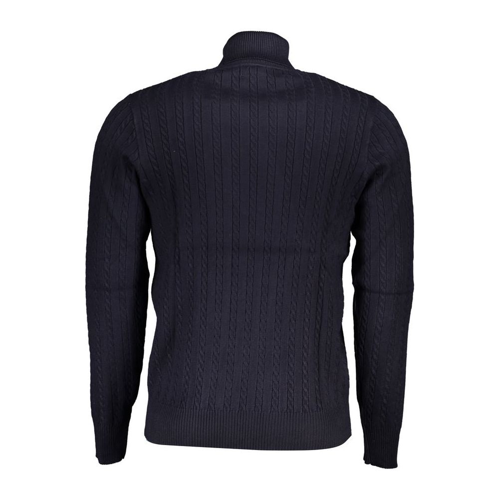 U.S. Grand Polo Elegant Turtleneck Twisted Neck Sweater U.S. Grand Polo