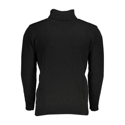 U.S. Grand Polo Elegant Turtleneck Embroidered Sweater U.S. Grand Polo