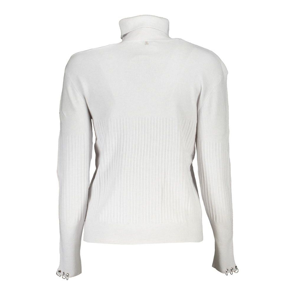 Patrizia Pepe Chic Turtleneck Sweater with Contrast Details Patrizia Pepe