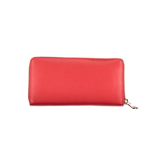 Patrizia Pepe Chic Pink Zip Wallet With Multiple Compartments Patrizia Pepe