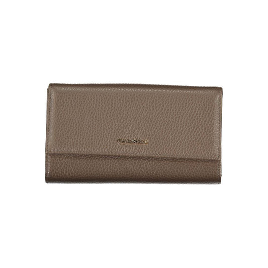 Coccinelle Elegant Double Compartment Leather Wallet Coccinelle