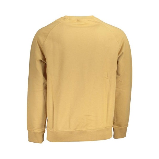 Timberland Beige Crew Neck Embroidered Sweatshirt Timberland