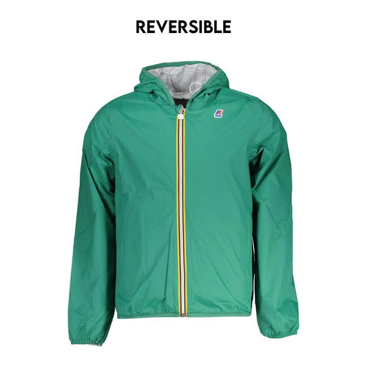 K-WAY Reversible Waterproof Hooded Jacket K-WAY