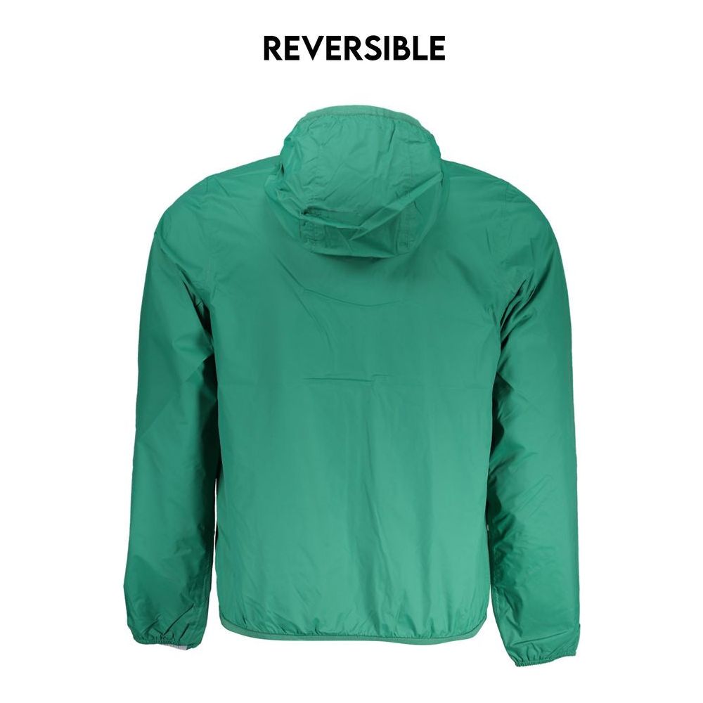 K-WAY Reversible Waterproof Hooded Jacket K-WAY