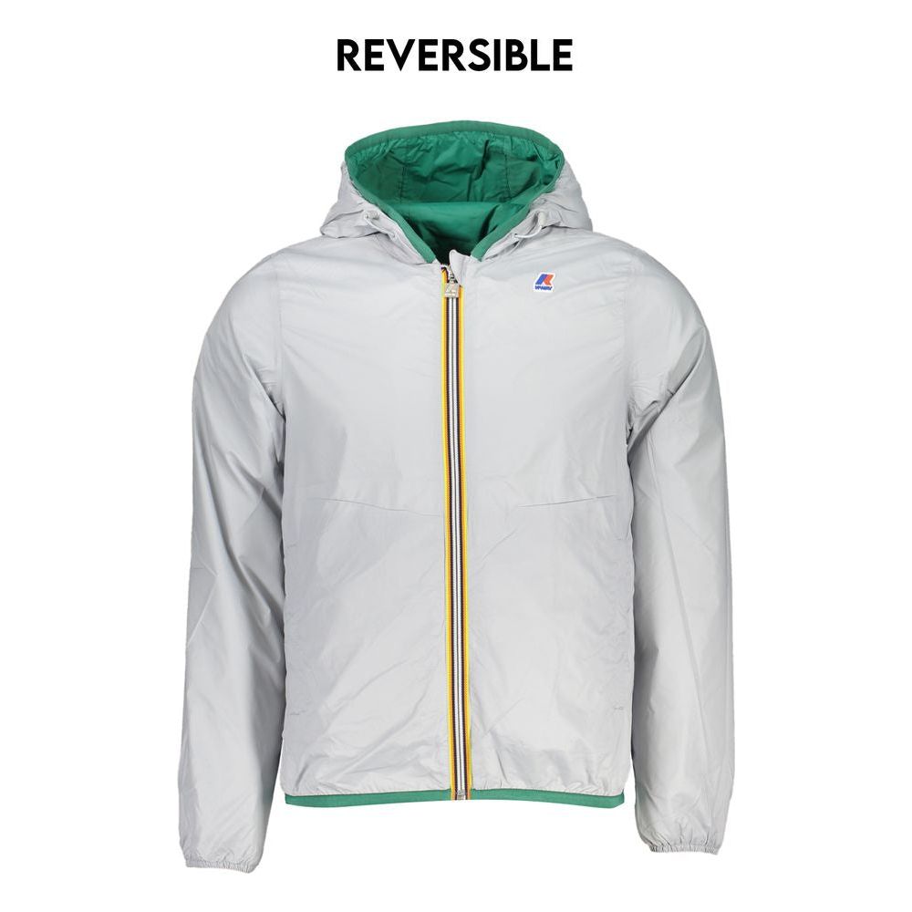 K-WAY Reversible Waterproof Hooded Jacket K-WAY