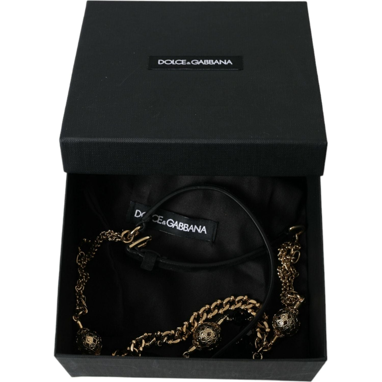 Dolce & Gabbana Elegant Crystal Bounce Leather Waist Belt