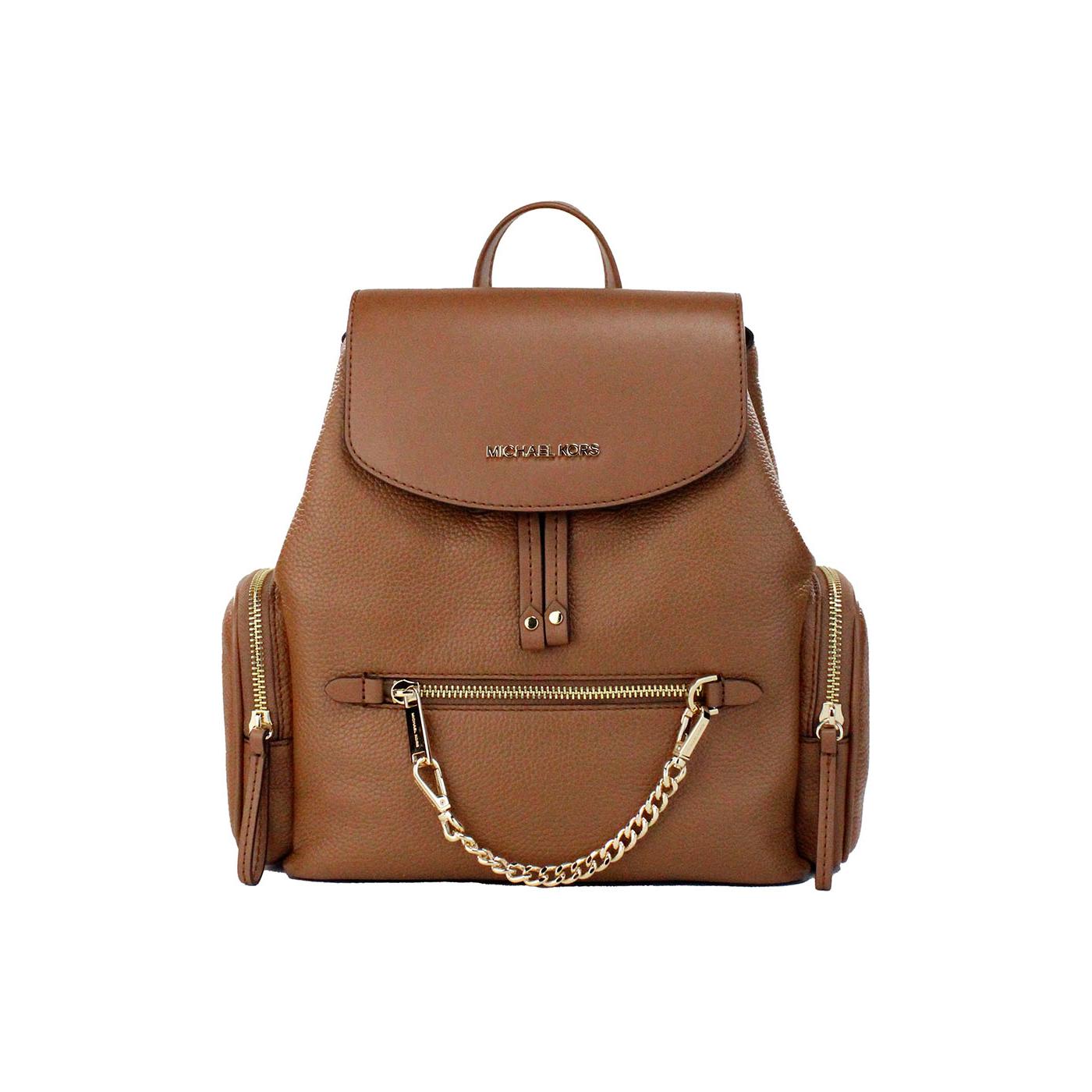 Michael Kors Jet Set Medium Luggage Leather Chain Shoulder Backpack Bag Michael Kors