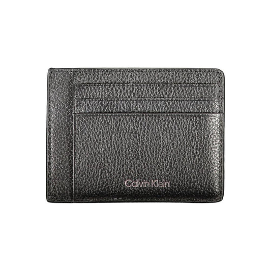 Calvin Klein Black Leather Wallet Calvin Klein