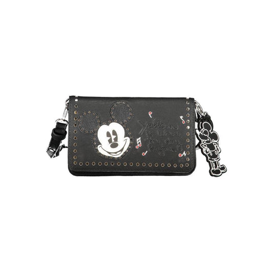 Desigual Black Polyethylene Wallet Desigual