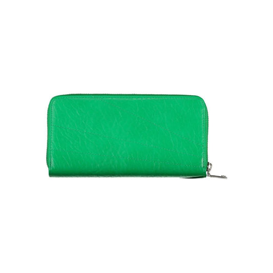 Desigual Green Polyethylene Wallet Desigual