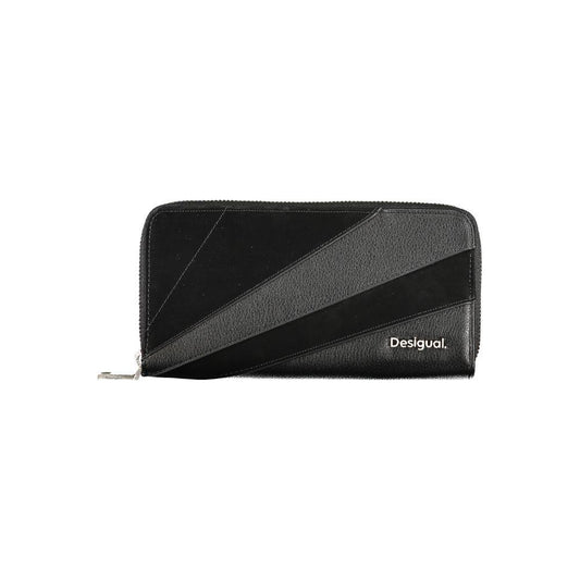 Desigual Black Polyethylene Wallet Desigual