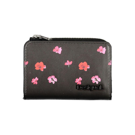 Desigual Black Polyethylene Wallet Desigual