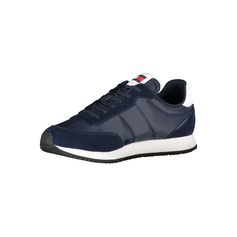 Tommy Hilfiger Blue Polyester Sneaker Tommy Hilfiger