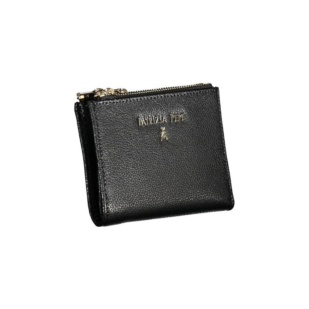 Patrizia Pepe Black Leather Wallet Patrizia Pepe