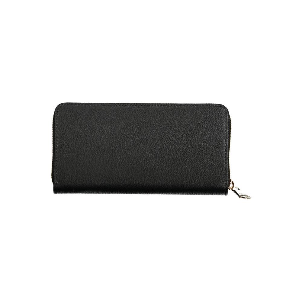 Patrizia Pepe Black Leather Wallet