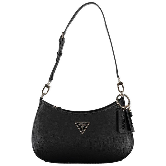 Guess Jeans Black Polyethylene Handbag