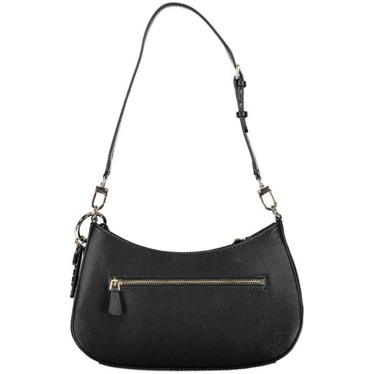 Guess Jeans Black Polyethylene Handbag Guess Jeans