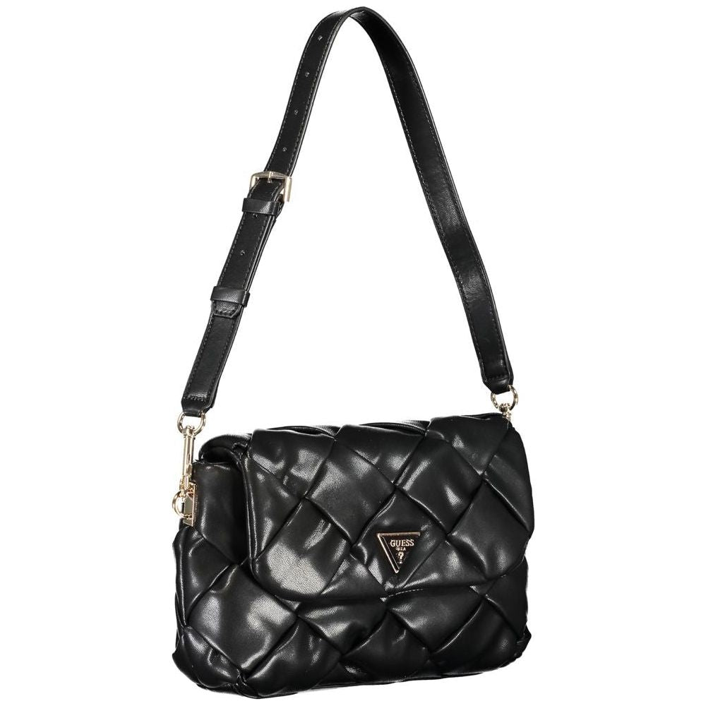 Guess Jeans Black Polyethylene Handbag