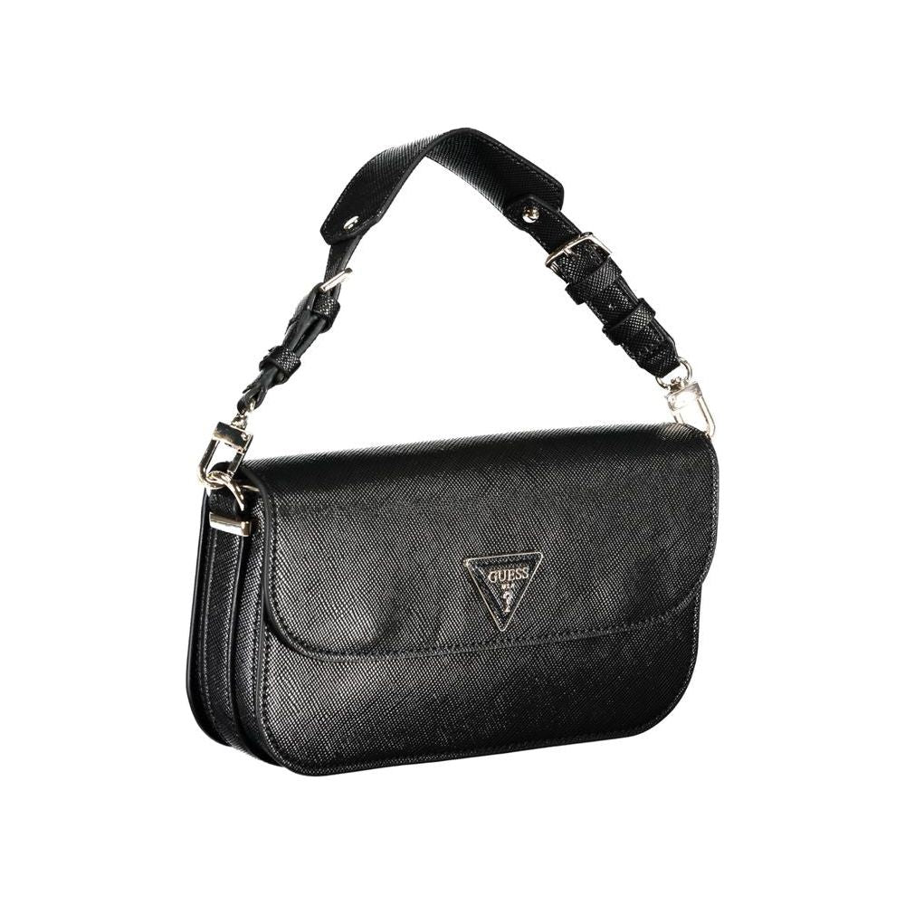 Guess Jeans Black Polyethylene Handbag Guess Jeans