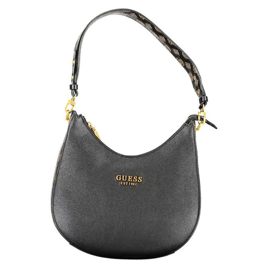 Guess Jeans Black Polyethylene Handbag Guess Jeans