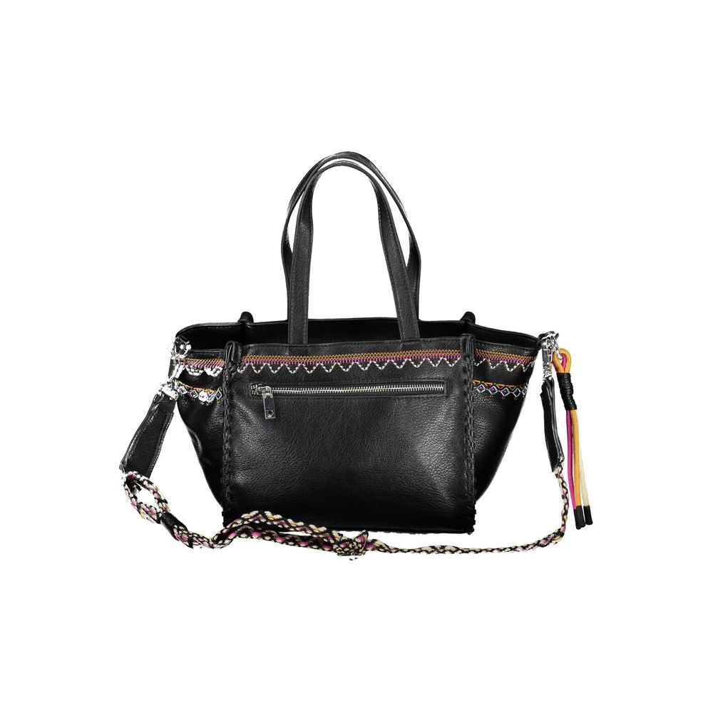 Desigual Black Polyethylene Handbag Desigual