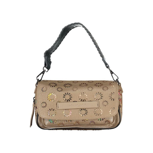 Desigual Beige Polyethylene Handbag Desigual