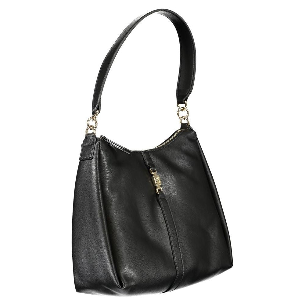 Tommy Hilfiger Black Polyester Handbag Tommy Hilfiger