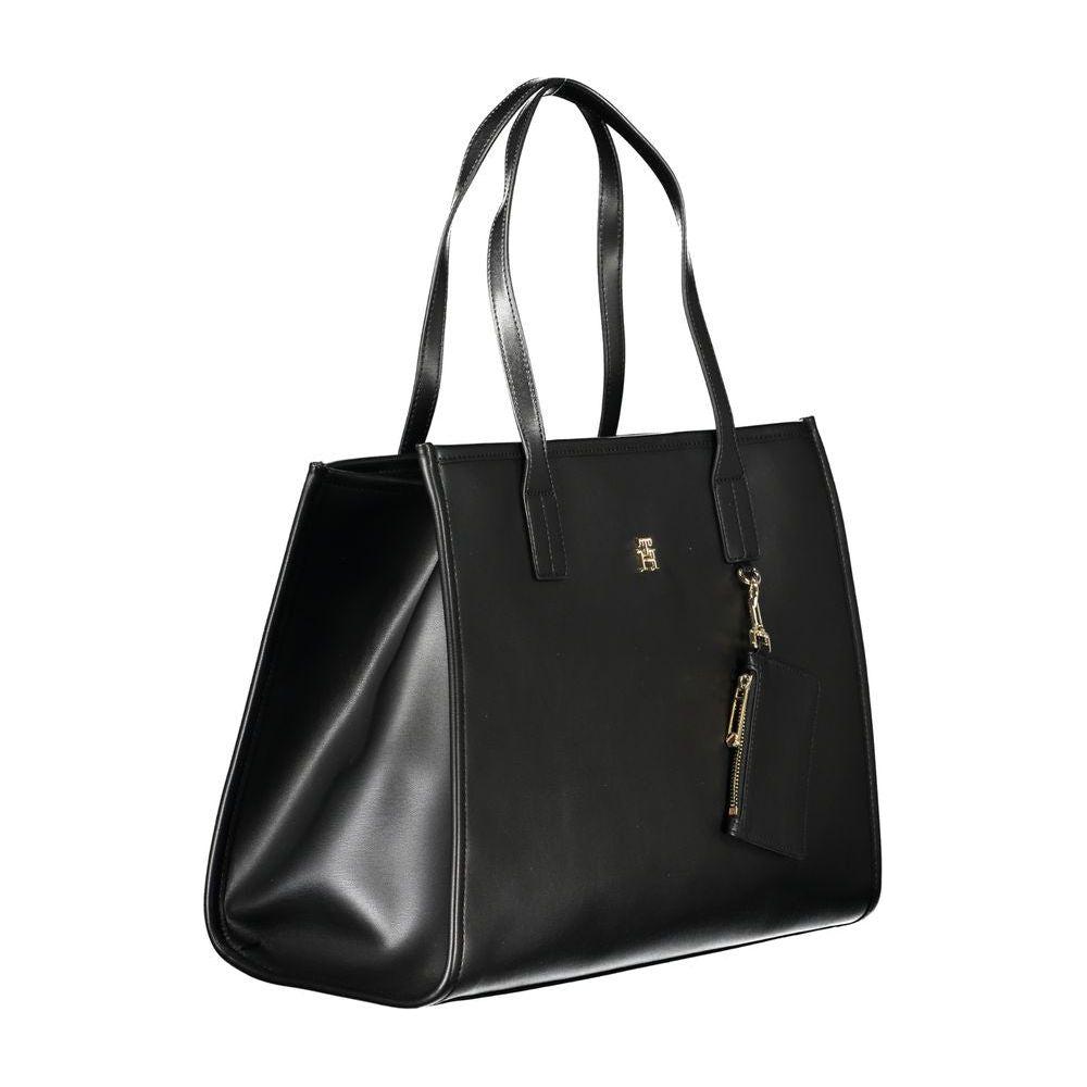 Tommy Hilfiger Black Polyethylene Handbag