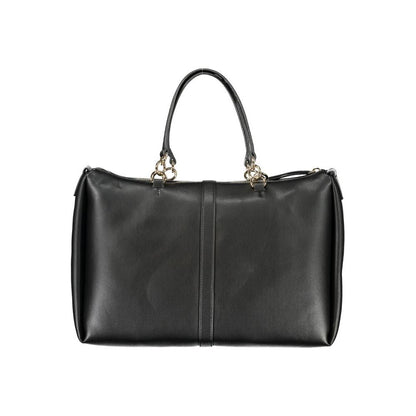 Tommy Hilfiger Black Polyester Handbag Tommy Hilfiger