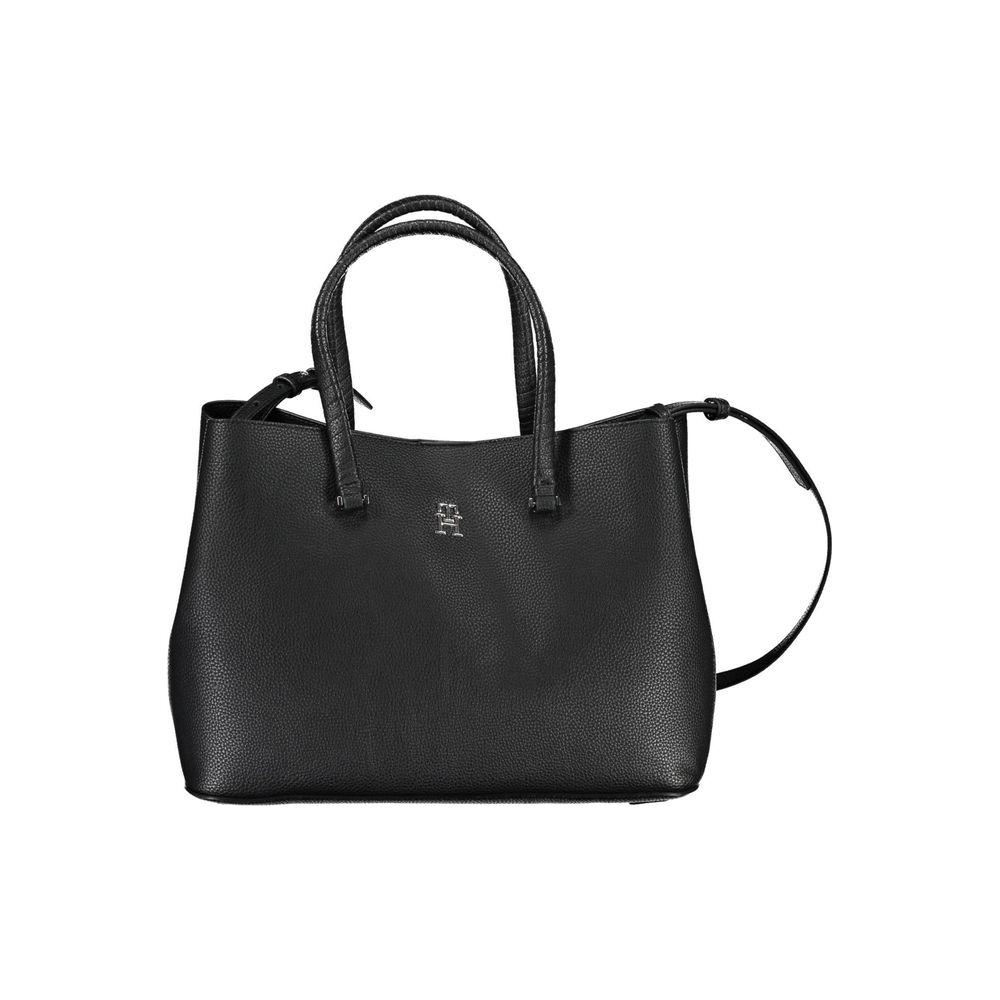 Tommy Hilfiger Black Polyethylene Handbag