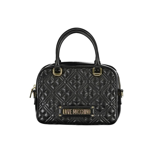 Love Moschino Black Polyethylene Handbag Love Moschino