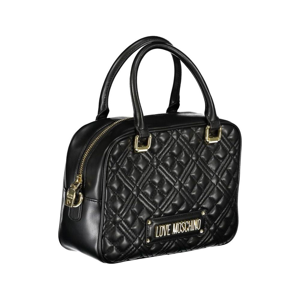 Love Moschino Black Polyethylene Handbag Love Moschino