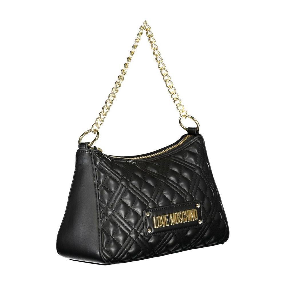 Love Moschino Black Polyethylene Handbag Love Moschino