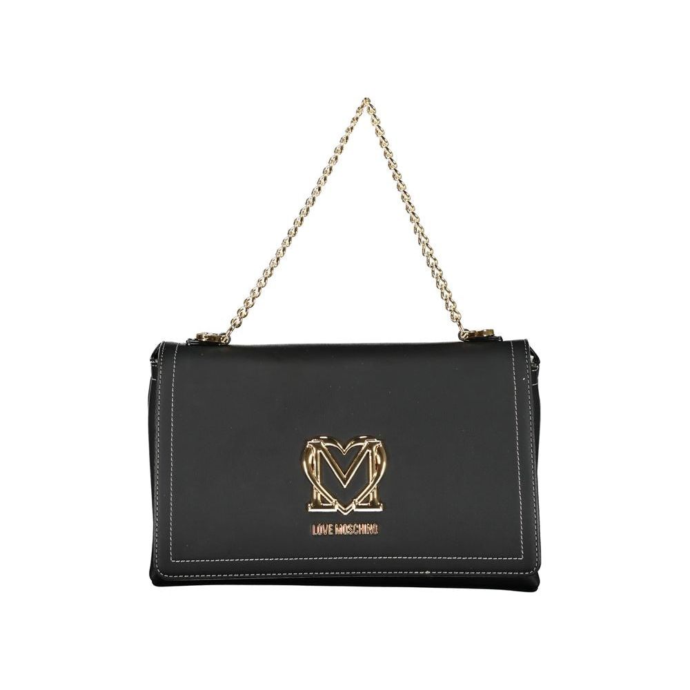 Love Moschino Black Polyethylene Handbag Love Moschino