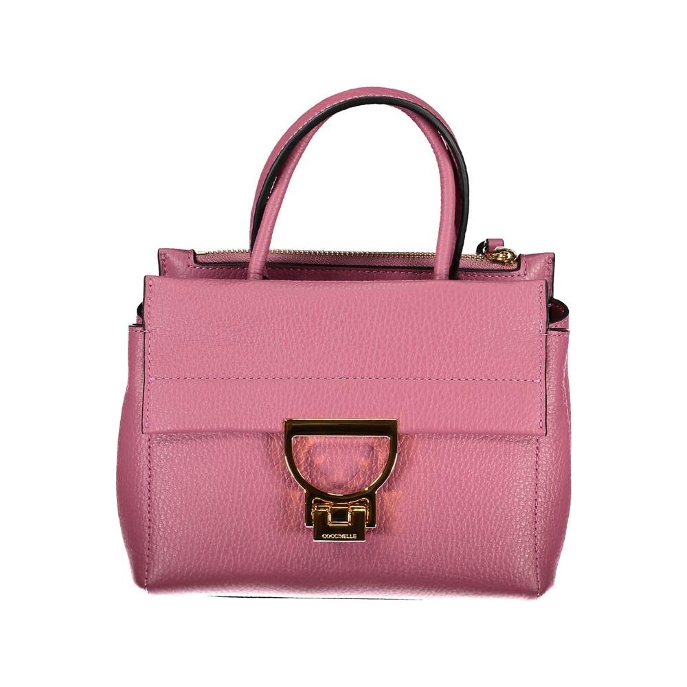 Coccinelle Pink Leather Handbag Coccinelle