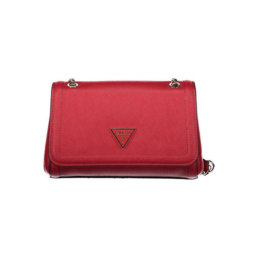 Guess Jeans Red Polyethylene Handbag Guess Jeans