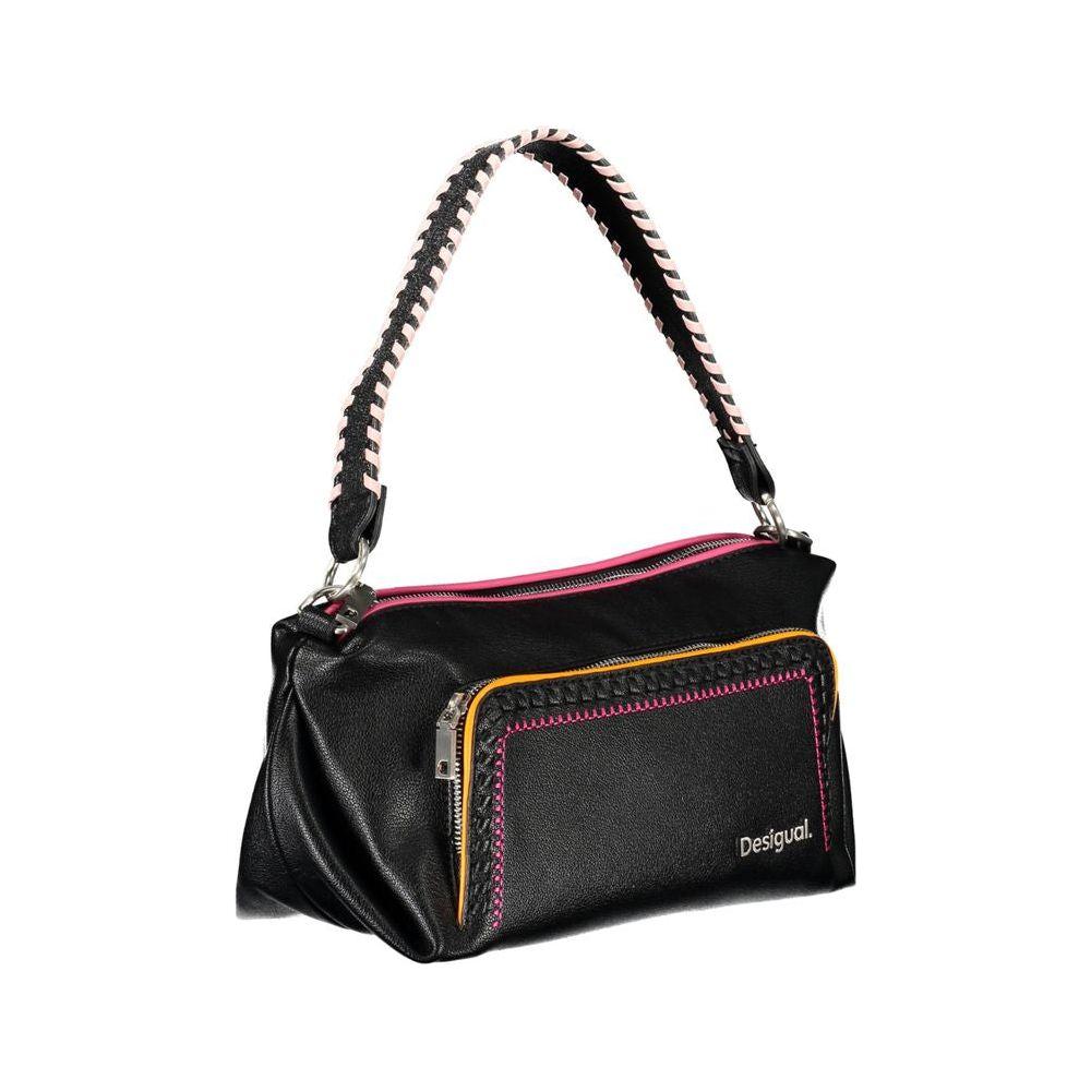 Desigual Black Polyethylene Handbag