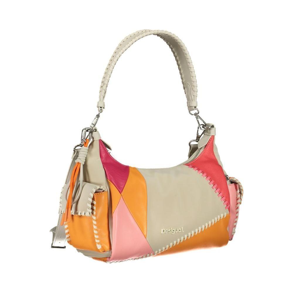 Desigual Beige Polyethylene Handbag Desigual